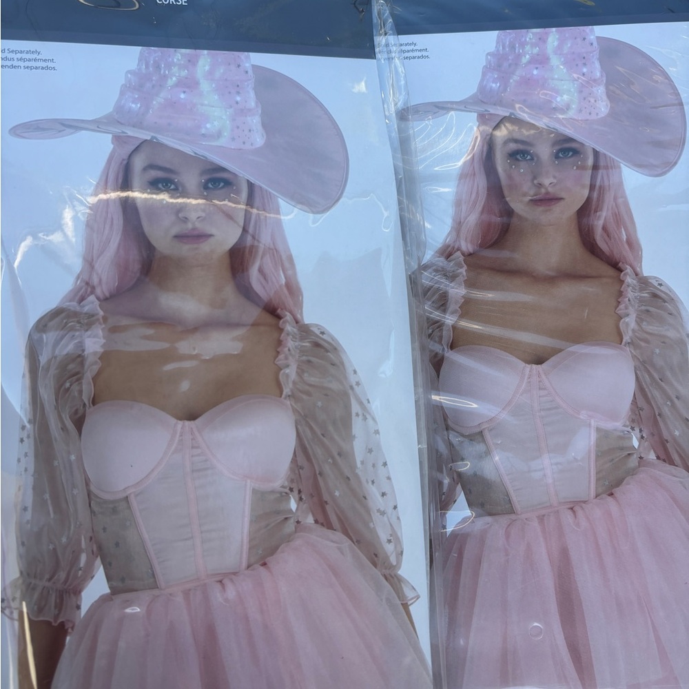 Pink Witch Costume with Hat
